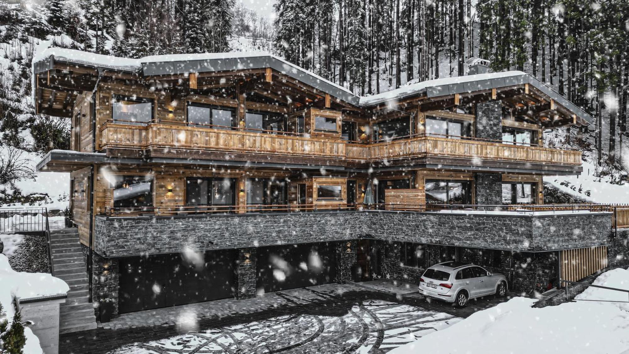 Big Seven Ferienwohnungen Seiwald Fieberbrunn Buitenkant foto